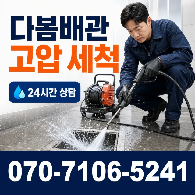 대전 중구 정생동 배관청소 상담 이미지 4